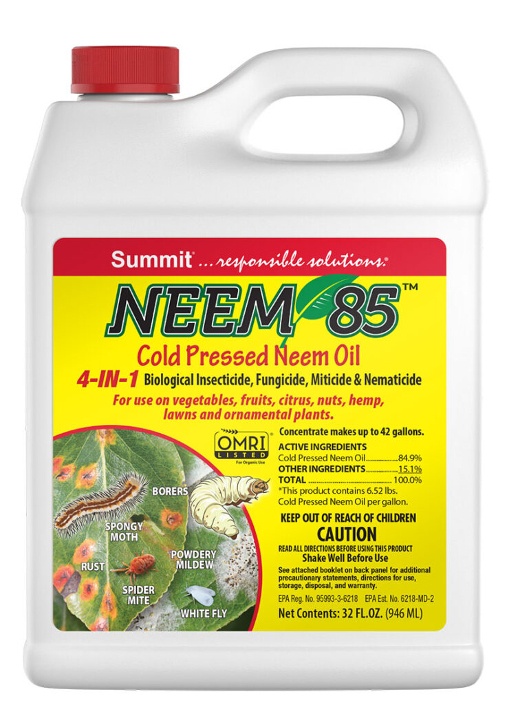 Summit NEEM 85 Cold-Pressed NEEM Oil